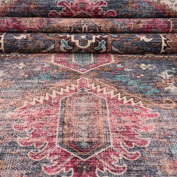 Soft Washable Multicolour Runner - Delphine