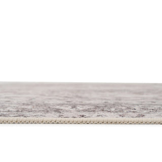 Soft Washable Vintage Greige Runner - Elsie