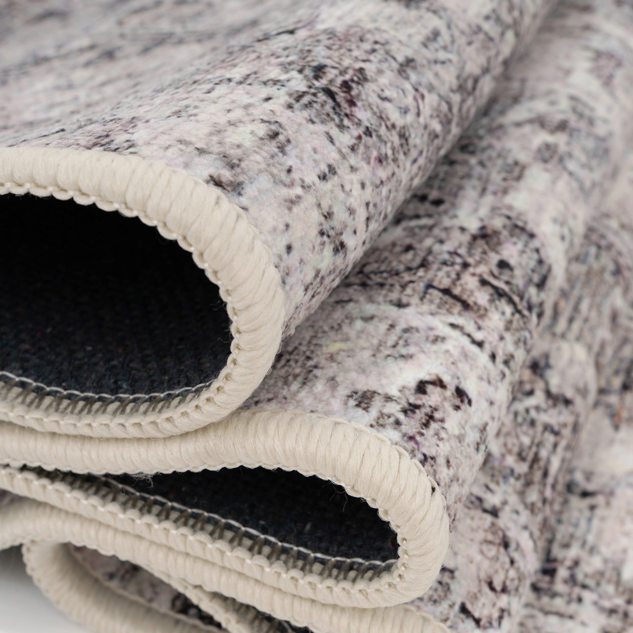 Soft Washable Vintage Greige Runner - Elsie | Runner Rugs | Kukoon Rugs ...