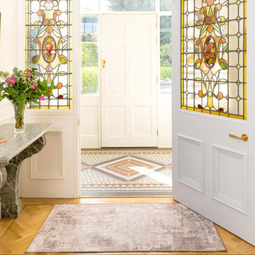 Soft Washable Distressed Doormat - Ernest