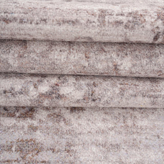 Soft Washable Distressed Greige Rug - Ernest