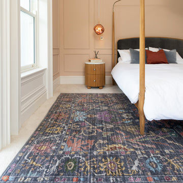 Soft Washable Wildflower Rug - Francine