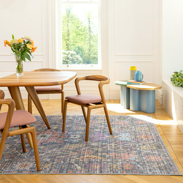 Soft Washable Wildflower Rug - Francine