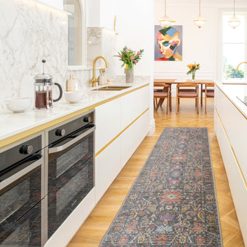 Soft Washable Wildflower Runner - Francine