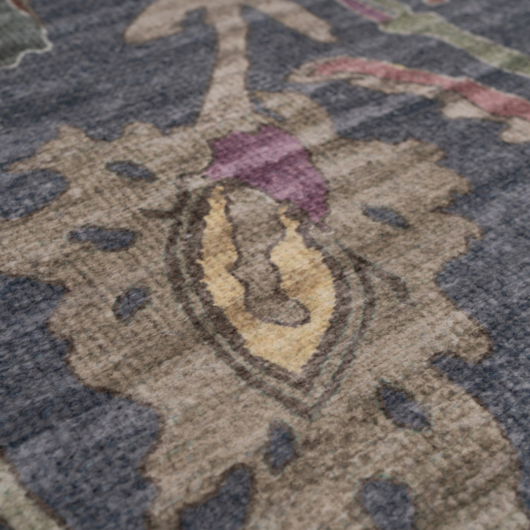 Soft Washable Wildflower Doormat - Francine