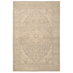 Soft Washable Vintage Beige Rug - Mariana