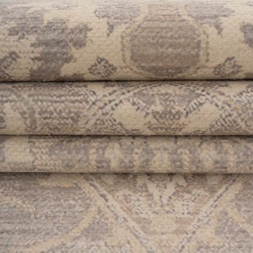 Soft Washable Vintage Beige Runner - Mariana