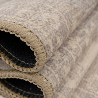 Soft Washable Vintage Beige Rug - Mariana