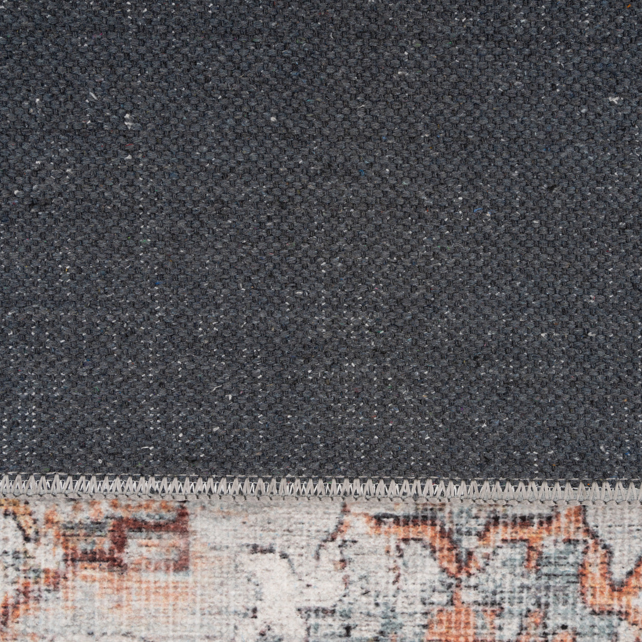 Washable Blue Vintage Rug - Serene