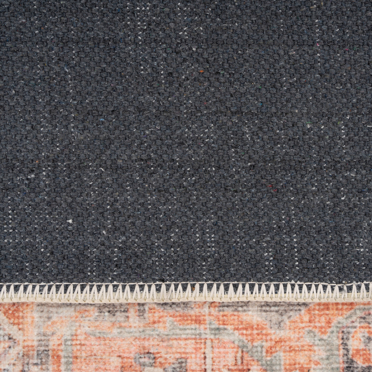 Washable Terracotta Vintage Runner - Sisu