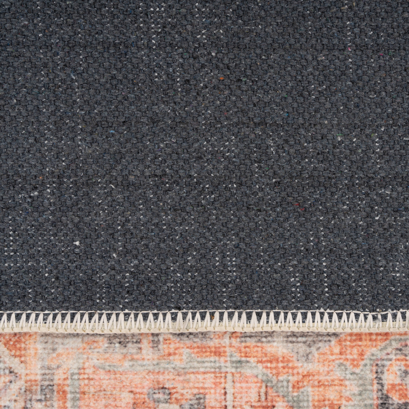 Washable Terracotta Vintage Runner - Sisu