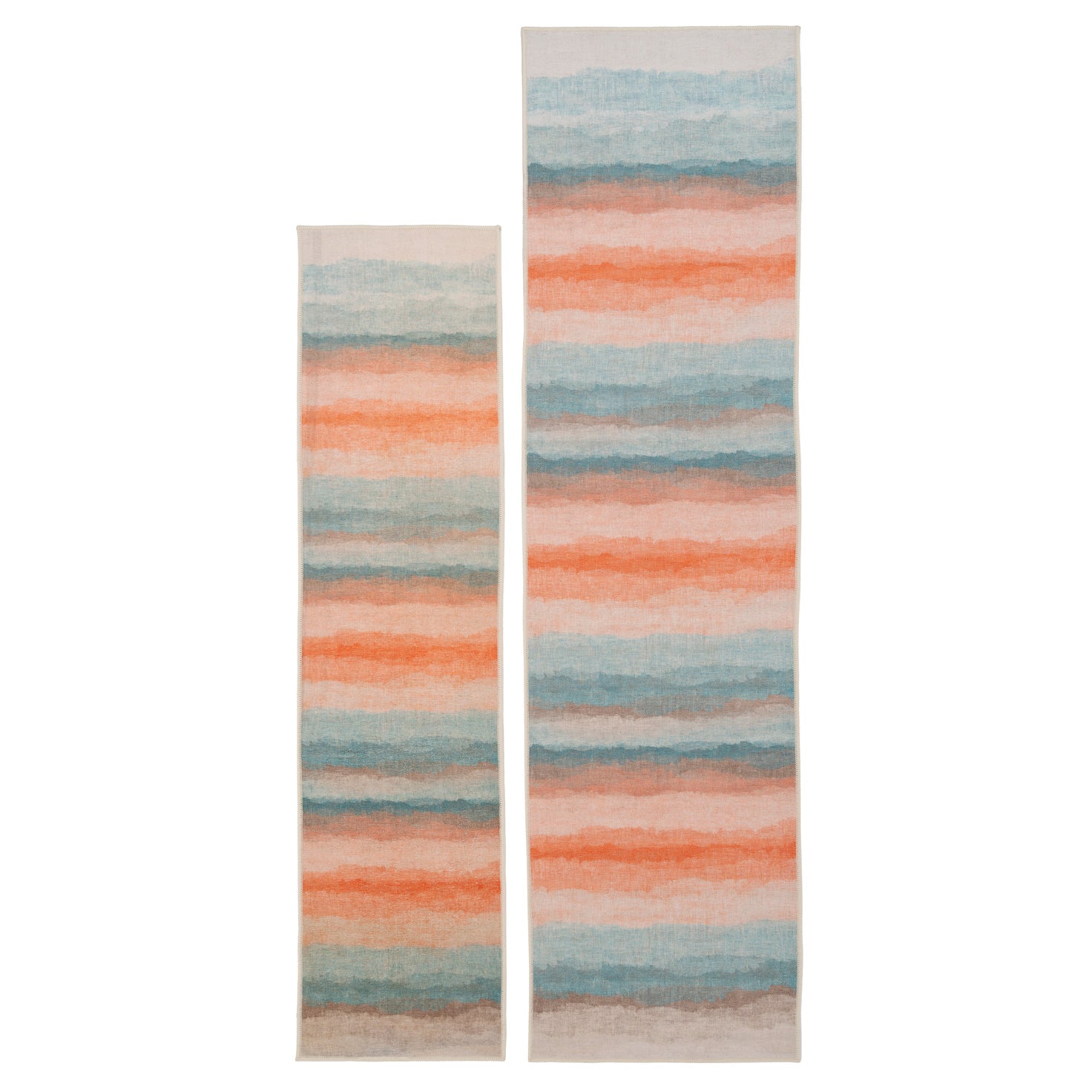 Soft Washable Multicolour Abstract Runner - Solene