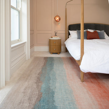 Soft Washable Multicolour Abstract Rug - Solene