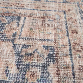 Washable Terracotta Vintage Rug - Wander