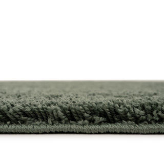 Soft Washable Green Shaggy Rug