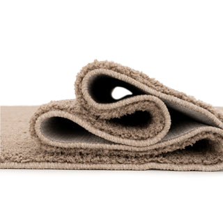Soft Washable Beige Shaggy Rug
