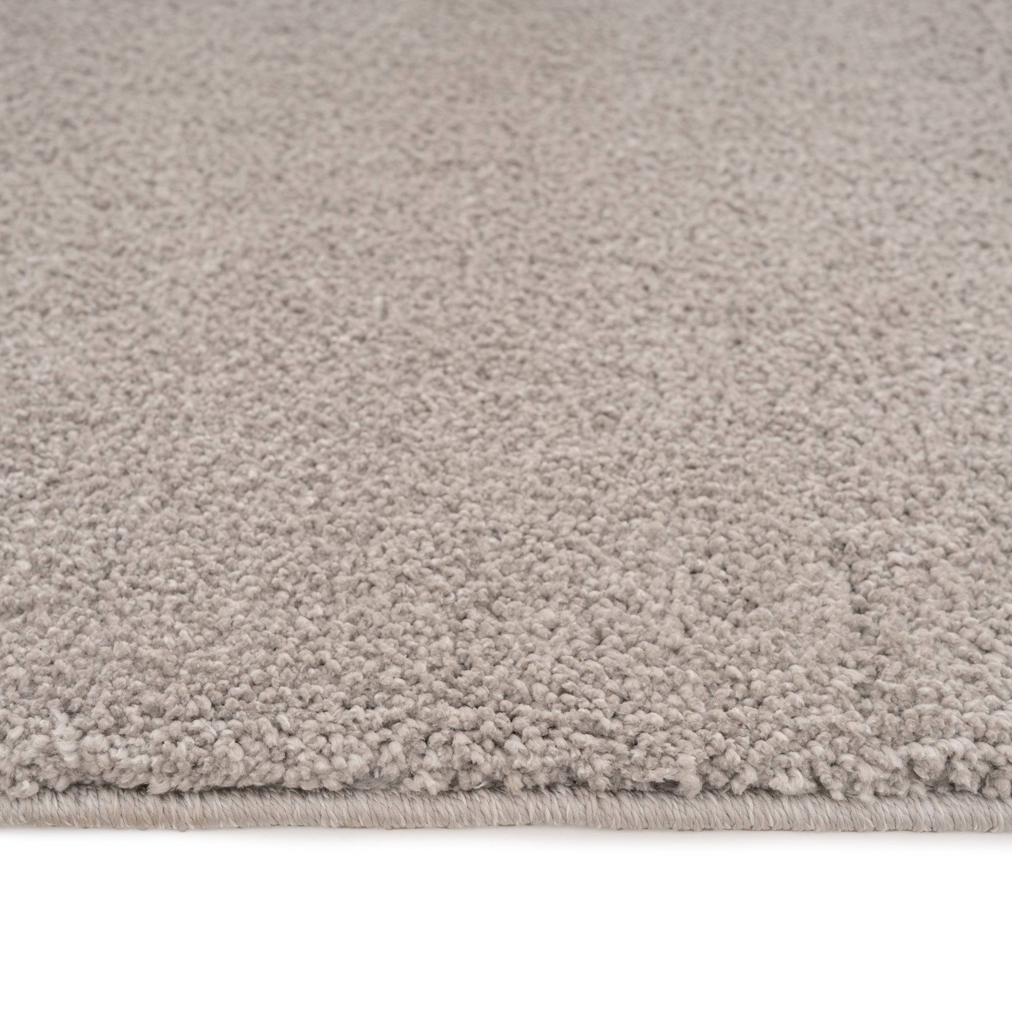 Soft Washable Silver Grey Shaggy Rug