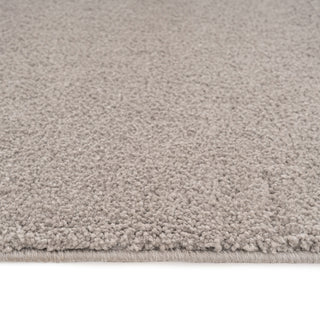 Soft Washable Silver Grey Shaggy Rug
