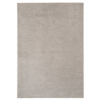 Soft Washable Silver Grey Shaggy Rug