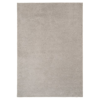 Soft Washable Silver Grey Shaggy Rug