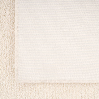 Soft Washable Light Cream Shaggy Rug