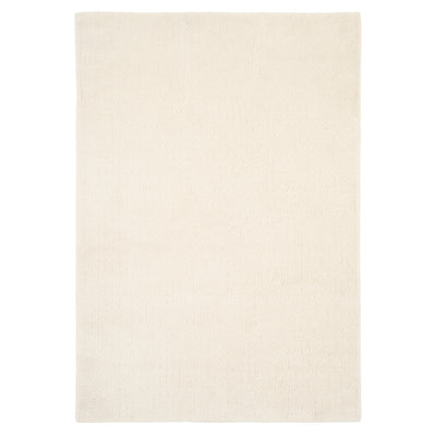 Soft Washable Light Cream Shaggy Rug