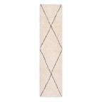 Soft Washable Moroccan Shaggy Runner - Zina