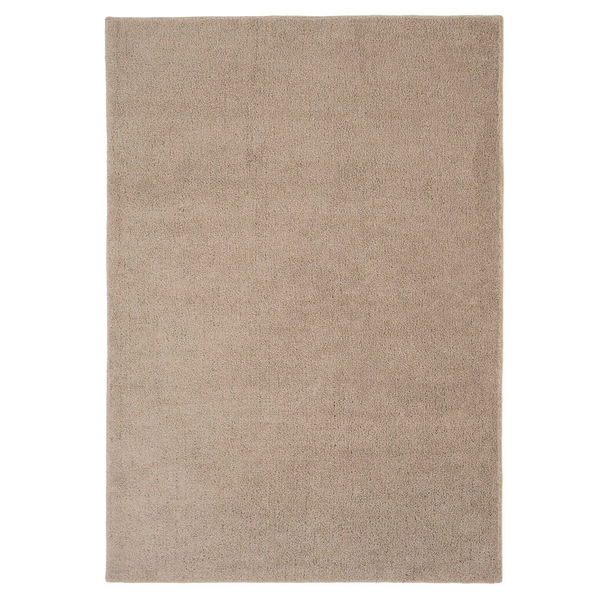 Soft Washable Beige Shaggy Rug