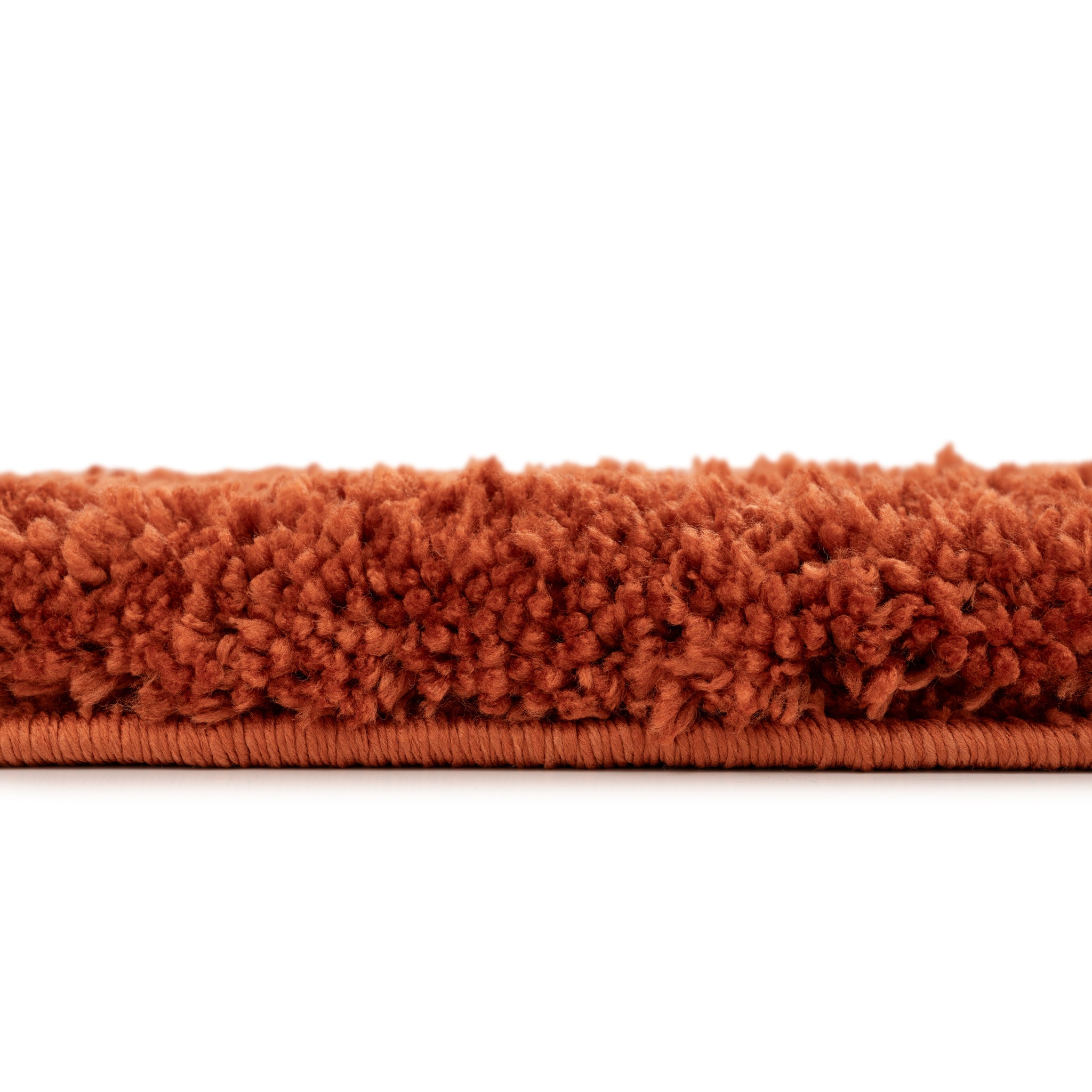 Premium Washable Terracotta Shaggy Rug
