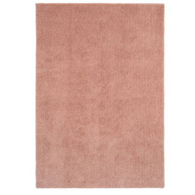 Soft Washable Blush Pink Shaggy Rug