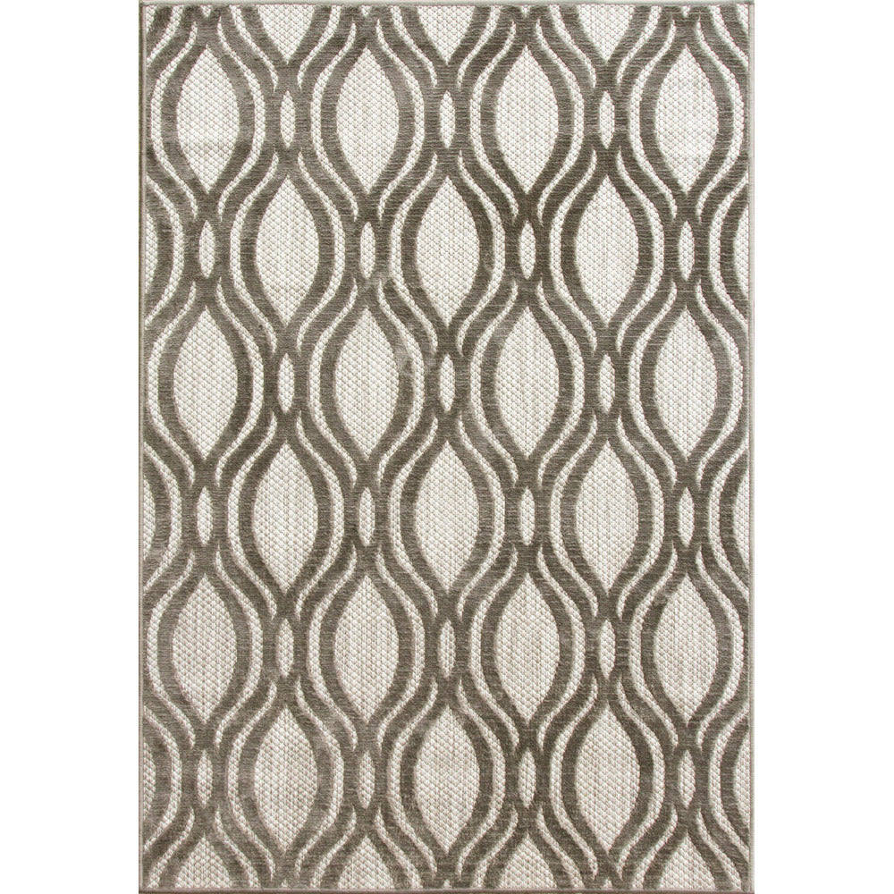 Outdoor Scandi Grey Rug