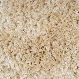 Plush Soft Ivory Shaggy Rug - Zia