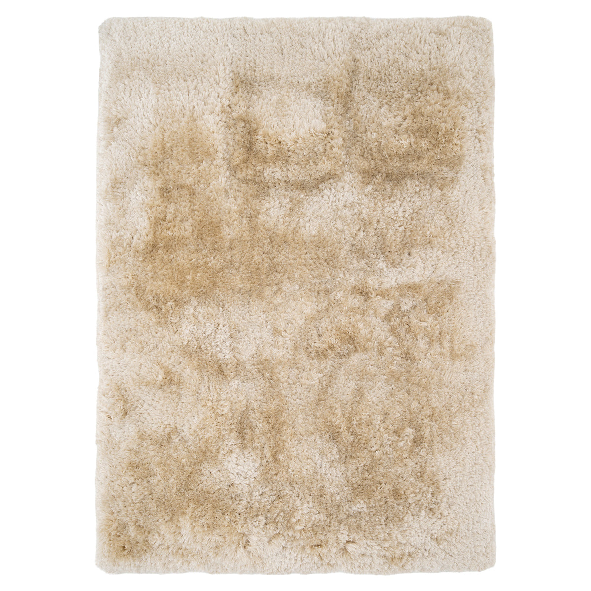 Plush Soft Ivory Shaggy Rug - Zia