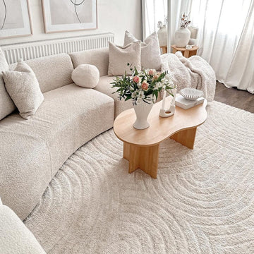 Soft Cream Boho Rug - Luma