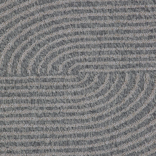 Abstract Grey Outdoor Rug - Reine