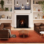 Premium Terracotta Shaggy Rug - Sienna