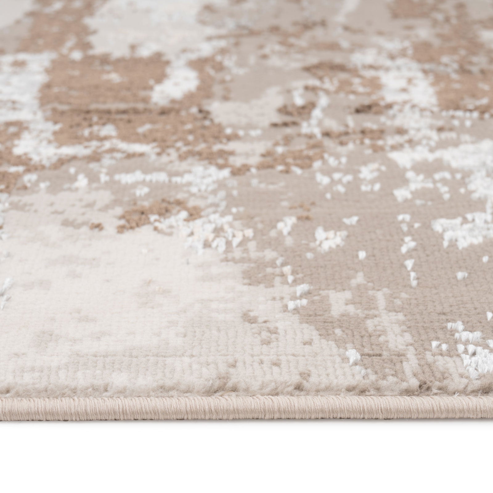 Elegant Beige Canvas Rug - Anala