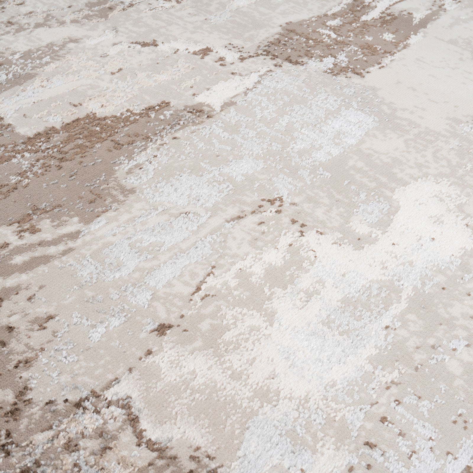 Elegant Beige Canvas Rug - Anala