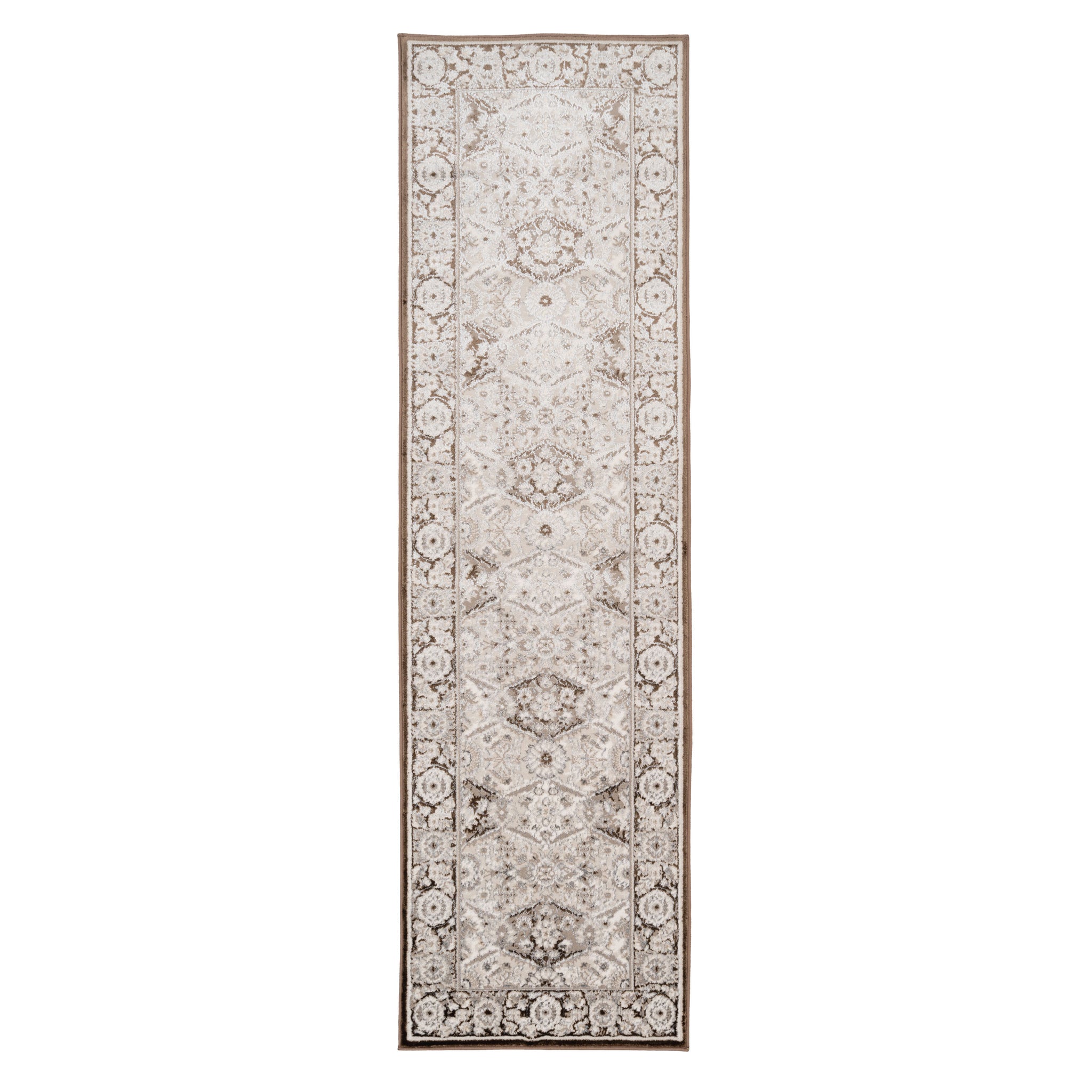Elegant Tapestry Beige Rug - Ishana