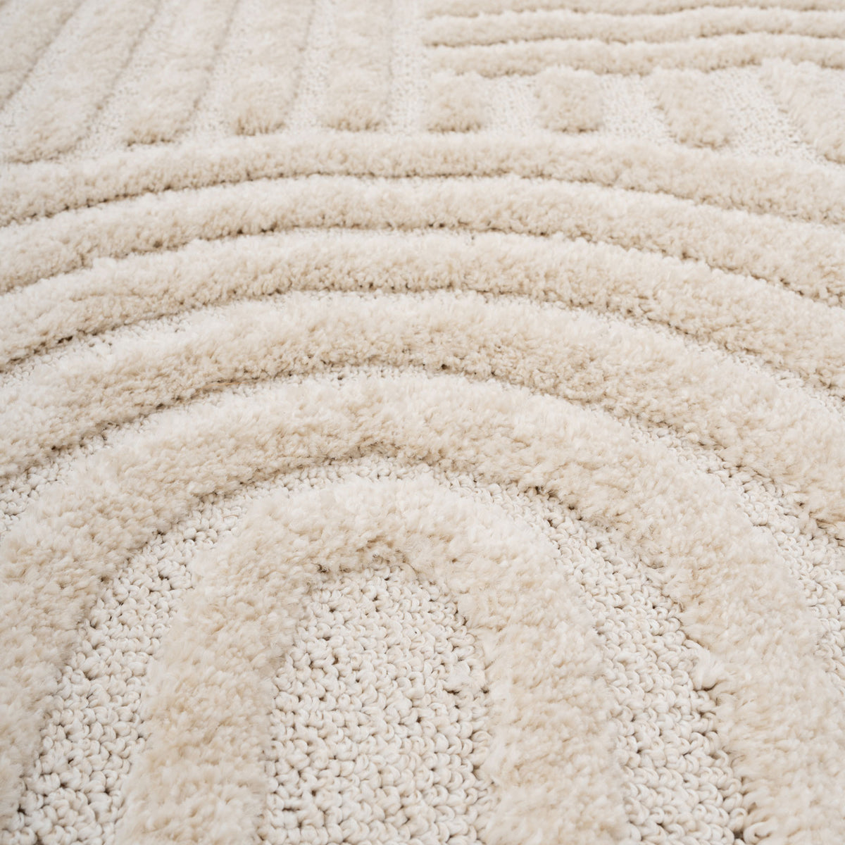 Warm White Wabi Sabi Rug - Bow