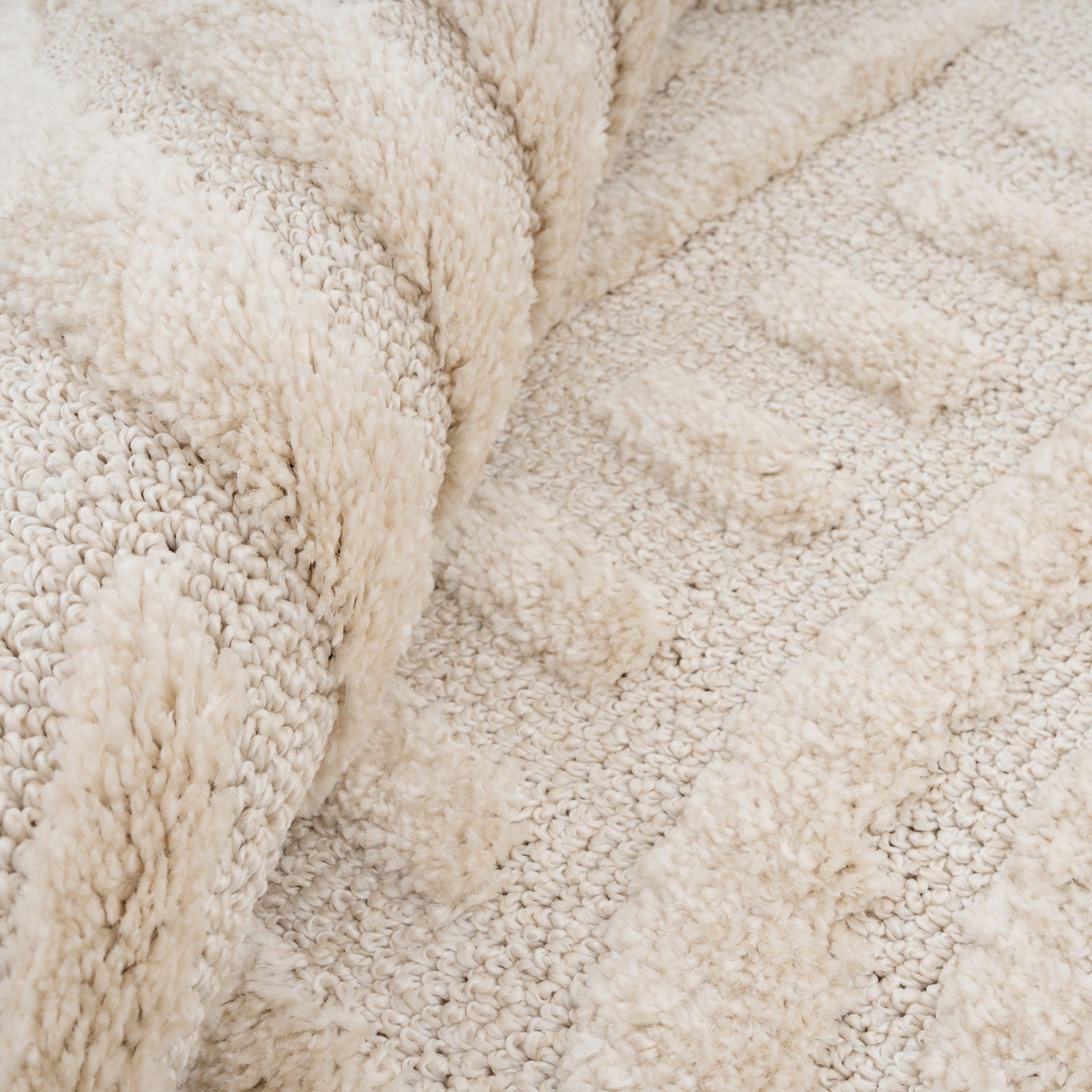 Warm White Wabi Sabi Rug - Bow