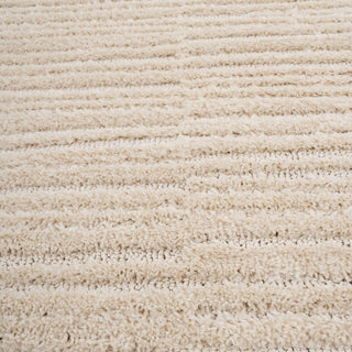 Warm White Linear Area Rug - Bowie