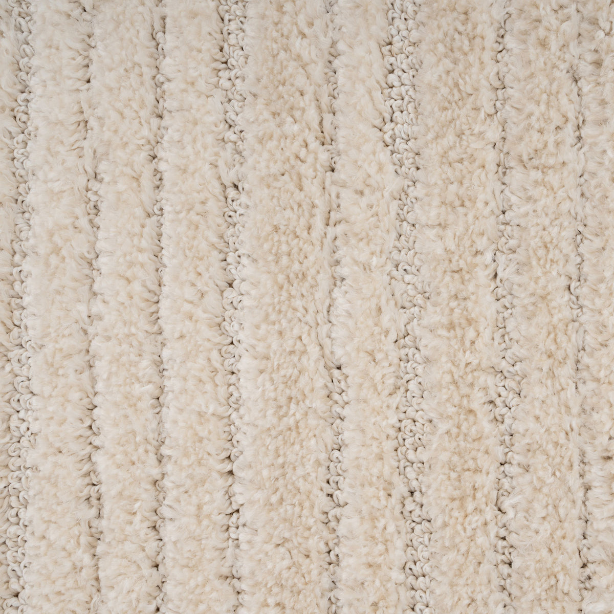 Warm White Linear Area Rug - Bowie
