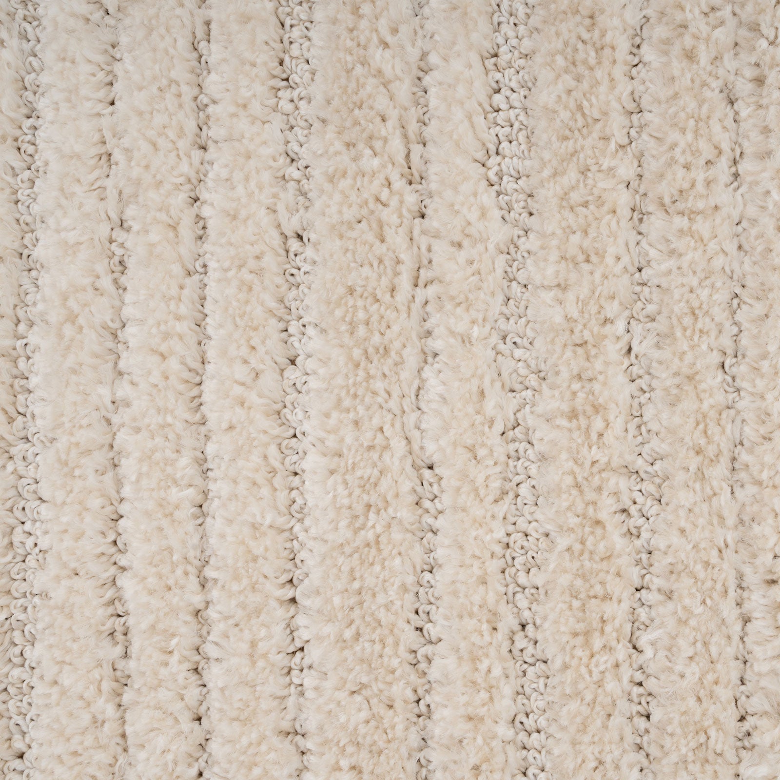 Warm White Linear Area Rug - Bowie