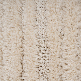 Warm White Linear Area Rug - Bowie