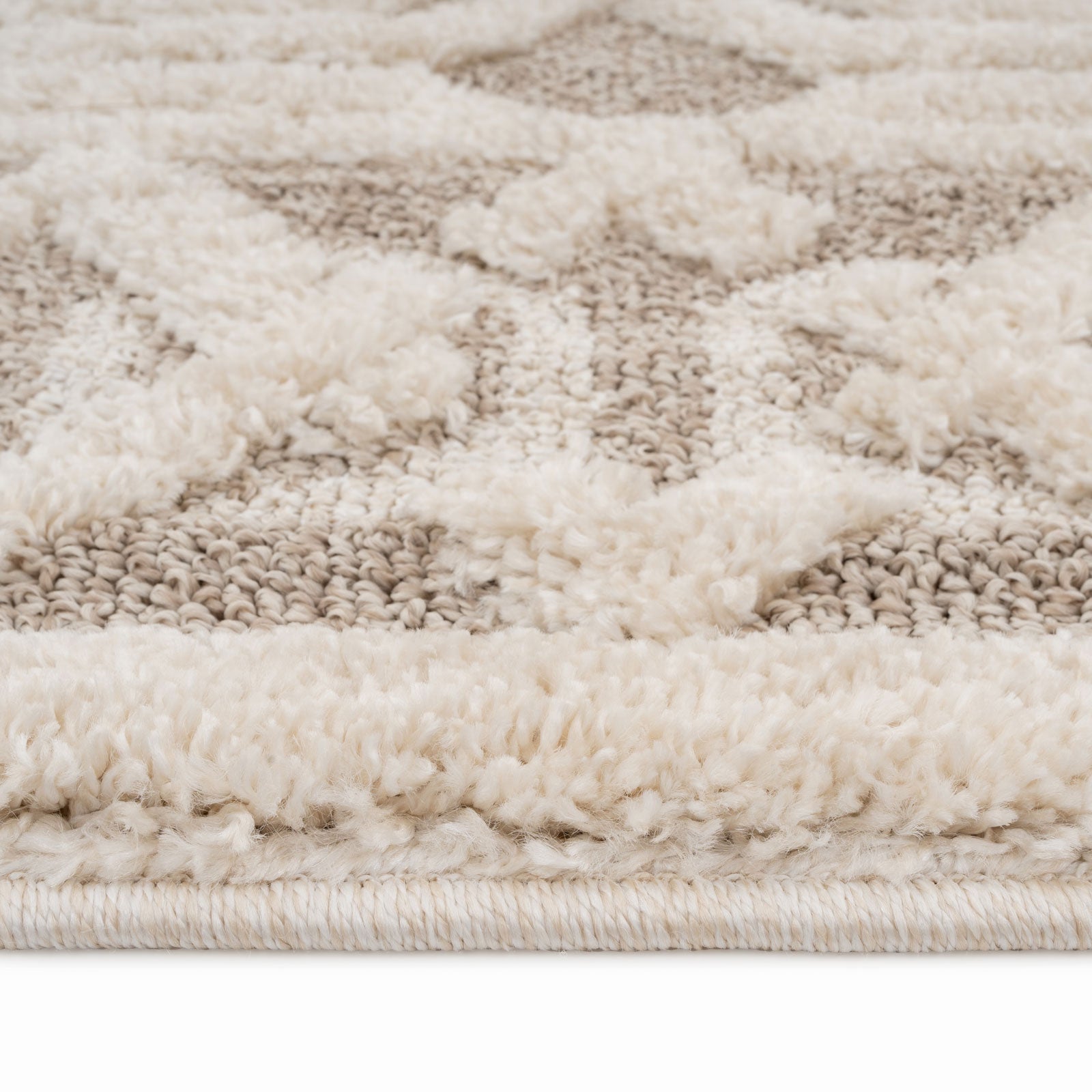 Beige White Heritage Rug - Meya