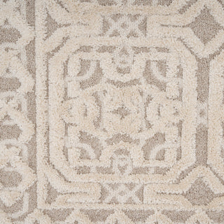 Beige White Heritage Rug - Meya