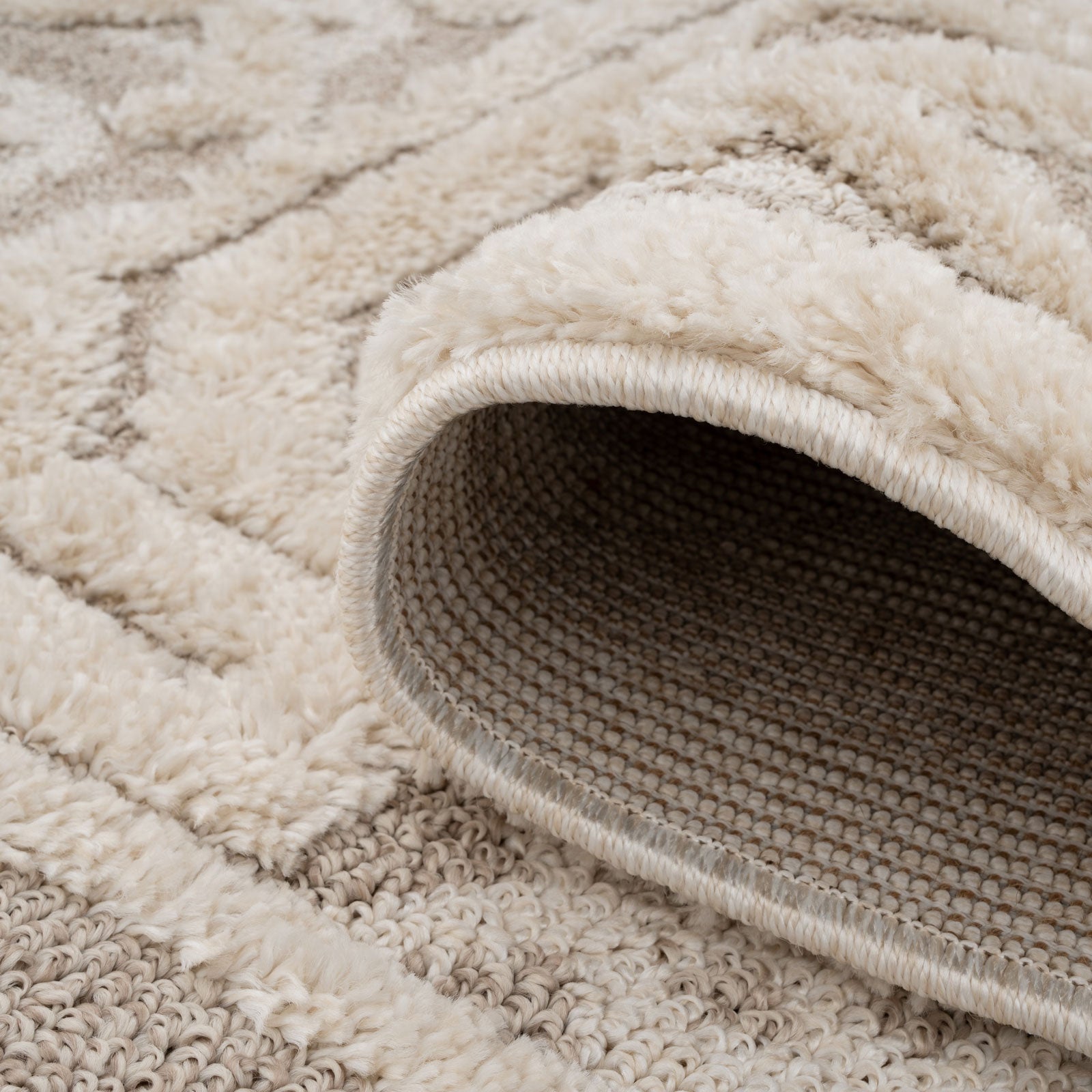 Beige White Heritage Rug - Meya