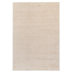 Warm White Chevron Rug - Sula