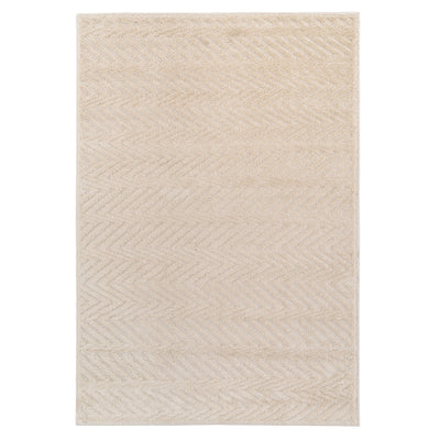 Warm White Chevron Rug - Sula